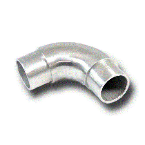 Edelstahl Rundbogen 90° für 48,3 mm